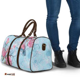 Galah Birds Australia Baby Blue & Pink Travel Bag LT7