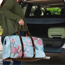 Galah Birds Australia Baby Blue & Pink Travel Bag LT7