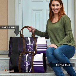Fremantle Dockers Travel Bag Modern Geometric Sports Graphic Style TS04