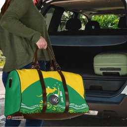 Custom Bowls Australia Travel Bag Aussie Kangaroo Aboriginal Art LT14