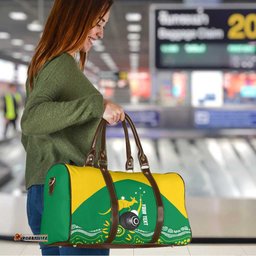 Custom Bowls Australia Travel Bag Aussie Kangaroo Aboriginal Art LT14