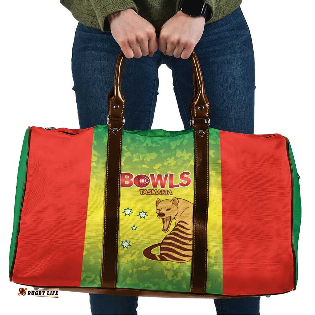 Australian Tasmania Lawn Bowls Travel Bag Aussie Minimalist Style LT9