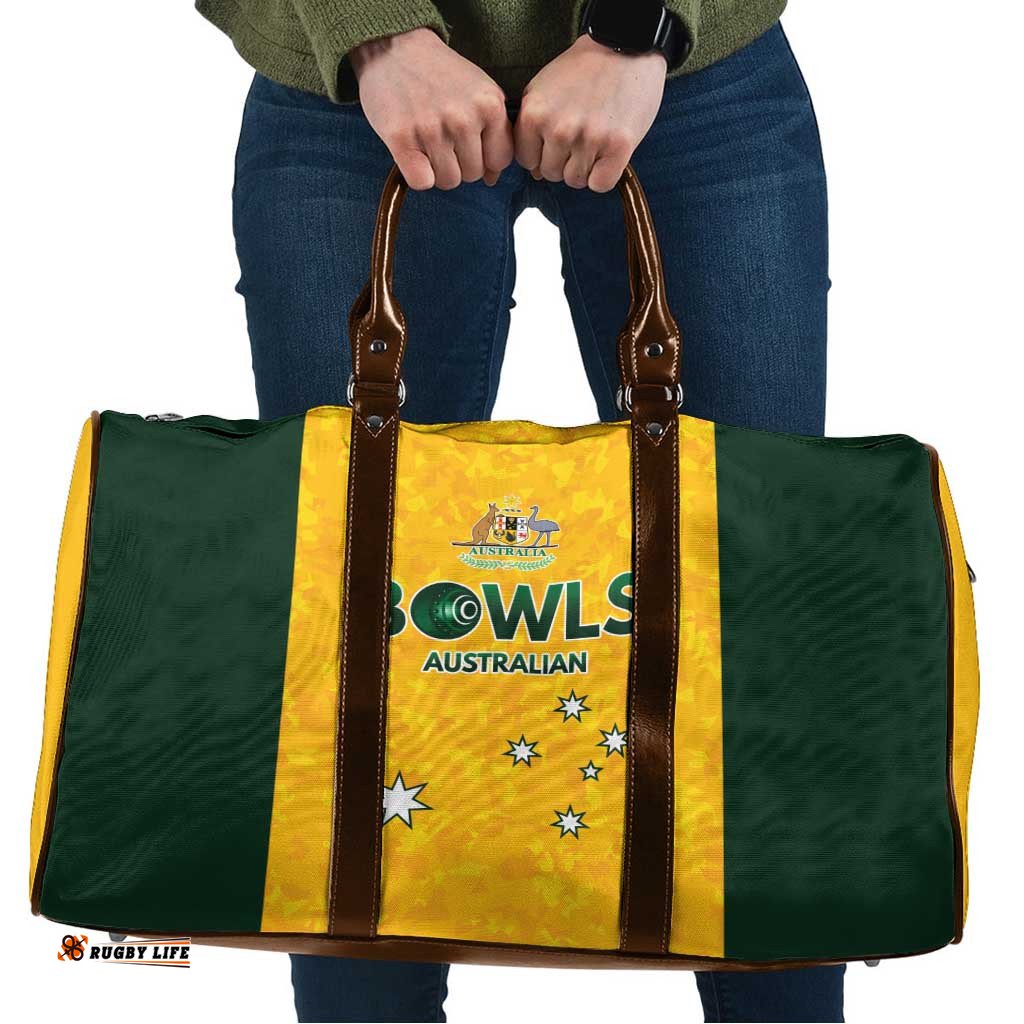 Australian Lawn Bowls Travel Bag Aussie Minimalist Style LT9