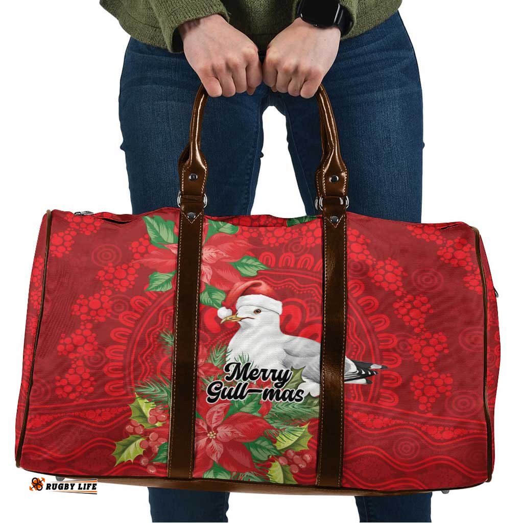 Australian Silver Gull Travel Bag Aboriginal Inspired Christmas LT9