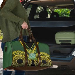 Avaiki Cook Islands Rugby Travel Bag Kuki Airani Tatau Black LT14