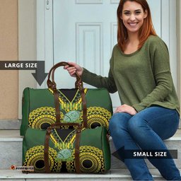 Avaiki Cook Islands Rugby Travel Bag Kuki Airani Tatau Black LT14
