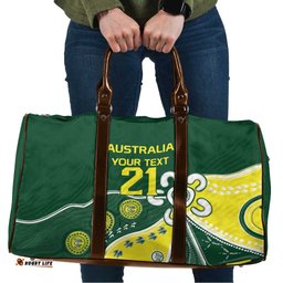 Custom Cricket Aussie Pride Travel Bag Indigenous Inspired LT9