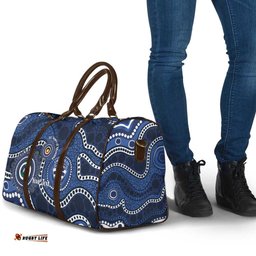 Geelong Cats NAIDOC Week 2026 Personalised Travel Bag 50 Years of Deadly Aboriginal Art LT14