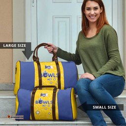 Australian ACT Lawn Bowls Travel Bag Aussie Minimalist Style LT9