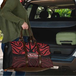 Keep Maori Wards New Zealand Travel Bag Stronger Together Aotearoa Taniko LT14