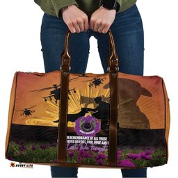 Animal War Heroes Australia ANZAC Day Travel Bag We Will Always Remember Them LT14