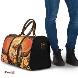 Indigenous Kangaroo Australia Travel Bag Australian Aboriginal Art Proud LT14