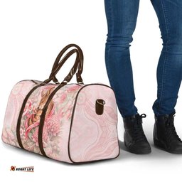 Breast Cancer Awareness Travel Bag Mother Kangaroo And Ribbon Hope DT05
