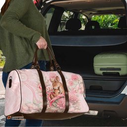 Breast Cancer Awareness Travel Bag Mother Kangaroo And Ribbon Hope DT05