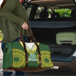 Avaiki Cook Islands Rugby Travel Bag Kuki Airani Tatau Green LT14