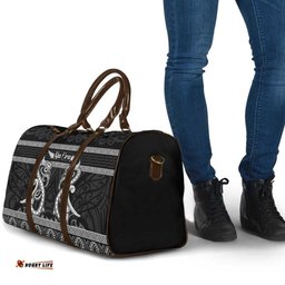 Kia Ora New Zealand Travel Bag Maori Language Week Pango Taniko Motif LT14