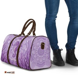 Australia Epilepsy Awareness Travel Bag Seahorse Think Purple Ribbon Aboriginal LT14