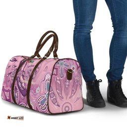 NAIDOC Week - 50 Years Deadly Travel Bag Pastel Wings LT7