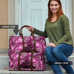 Matariki New Zealand Travel Bag NZ Niho Taniwha Maori New Year Pink Galaxy LT14