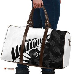 New Zealand Lawn Bowls Custom Travel Bag Aotearoa Silver Fern LT14