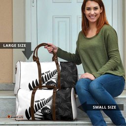 New Zealand Lawn Bowls Custom Travel Bag Aotearoa Silver Fern LT14