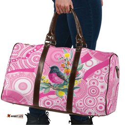 Pink Robin Aboriginal Inspired Travel Bag LT9