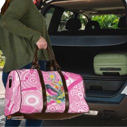Pink Robin Aboriginal Inspired Travel Bag LT9