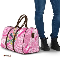 Pink Robin Aboriginal Inspired Travel Bag LT9