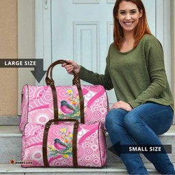 Pink Robin Aboriginal Inspired Travel Bag LT9