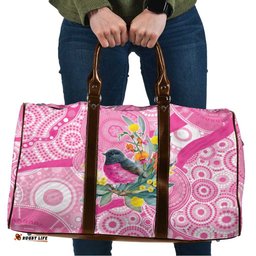 Pink Robin Aboriginal Inspired Travel Bag LT9