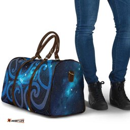 New Zealand Maori Matariki Travel Bag Galaxy Kowhaiwhai LT7