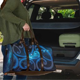 New Zealand Maori Matariki Travel Bag Galaxy Kowhaiwhai LT7