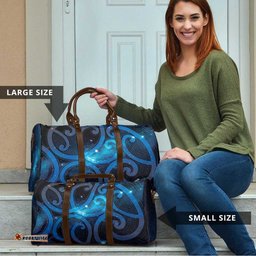 New Zealand Maori Matariki Travel Bag Galaxy Kowhaiwhai LT7