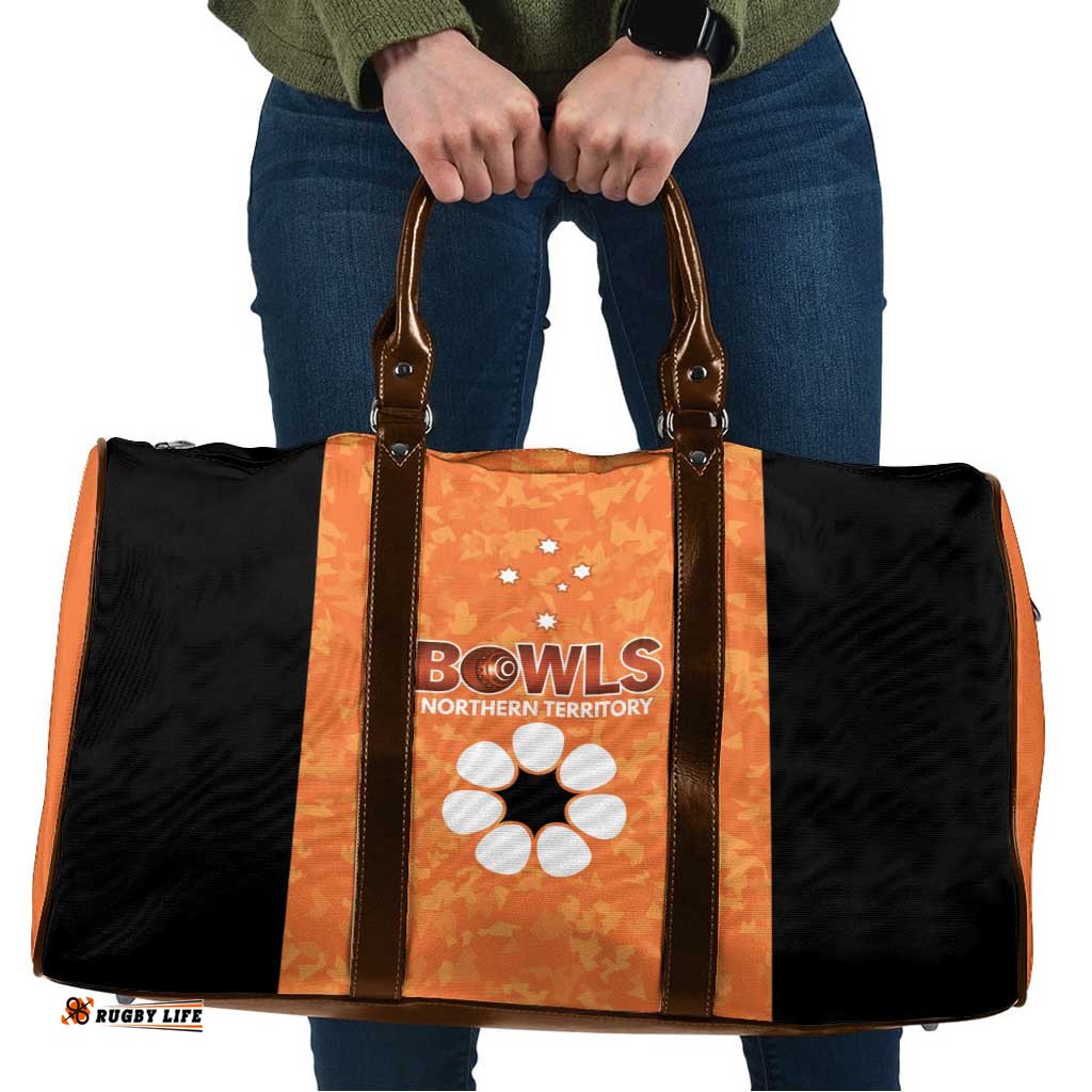 Australian Northern Territory Lawn Bowls Travel Bag Aussie Minimalist Style LT9