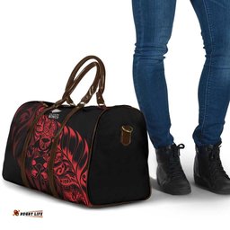 New Zealand Lawn Bowls Travel Bag Red Maori Warrior Tribal Silver Fern LT9
