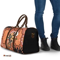 Personalised Australia Lizard NAIDOC Week 2026 Travel Bag 50 Years of Deadly Aboriginal Art LT14