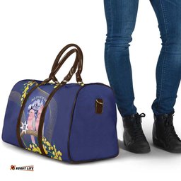 Pink Galah Australia Day Travel Bag 26th January Golden Wattle Flag Color LT14