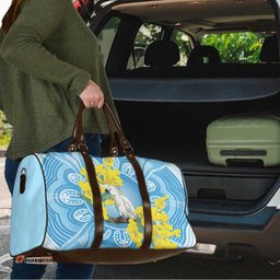 World Diabetes Day Australia Travel Bag Yellow-crested Cockatoo Golden Wattle Aboriginal LT14