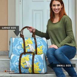 World Diabetes Day Australia Travel Bag Yellow-crested Cockatoo Golden Wattle Aboriginal LT14