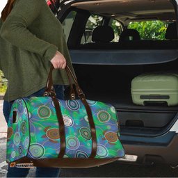 NAIDOC 50 Years of Deadly Travel Bag Sea Turtle Aboriginal Dot Art LT19