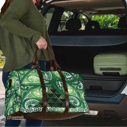 Matariki New Zealand Travel Bag NZ Niho Taniwha Maori New Year Green Galaxy LT14