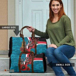 Port Power ANZAC Personalised Travel Bag Lest We Forget Poppy Camo LT9