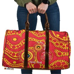 Suns NAIDOC Week 2026 Personalised Travel Bag 50 Years of Deadly Aboriginal Art LT14
