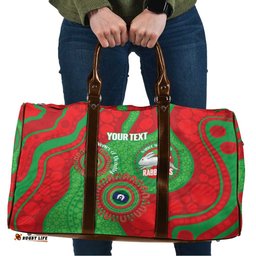 Rabbitohs NAIDOC Week 2026 Personalised Travel Bag 50 Years of Deadly Aboriginal Art LT14
