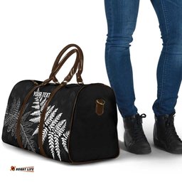 New Zealand Lawn Bowls Personalized Travel Bag Wrap-Around Silver Fern LT7