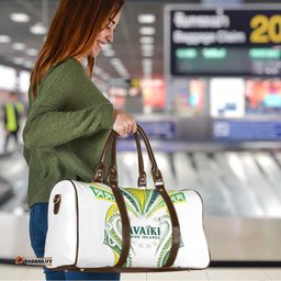 Rugby Cook Islands Avaiki Travel Bag White Kuki Airani Tribal Maori Inspired LT9