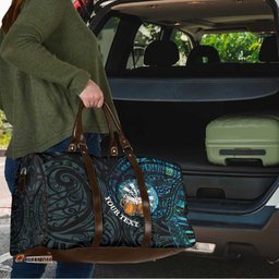 Personalized New Zealand Darts Beer Travel Bag Paua Shell Aotearoa Maori Tattoo LT14