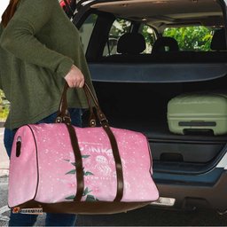 Personalised Pink Boronia of Hope Travel Bag Australias Fight Against Breast Cancer LT9
