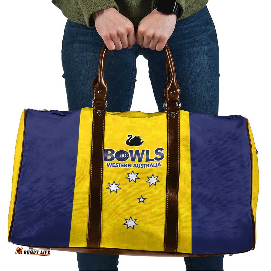 Western Australia Lawn Bowls Travel Bag Aussie Minimalist Style LT9
