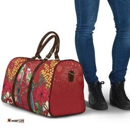 Merry Chrissie Australia King Parrots Travel Bag Aboriginal Art LT7